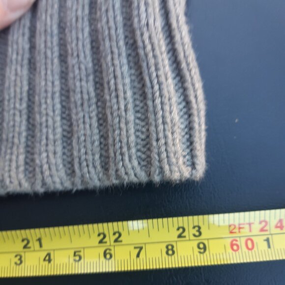 Polo Ralph Lauren SZ M Gray 100% Cotton 2 Button Shawl Collar Men's Sweater - Picture 13 of 14